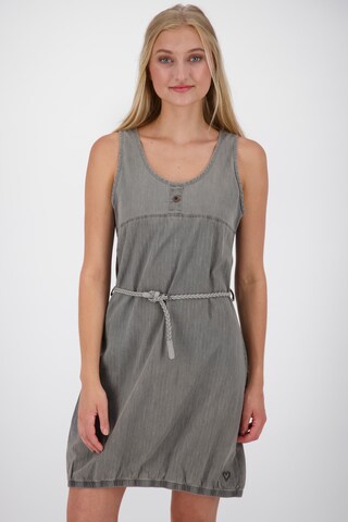 Alife and Kickin Summer Dress 'DojaAK' in Grey: front