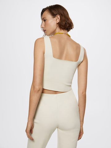 MANGO Top 'MAGGIE' in Beige