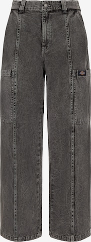 DICKIES Regular Jeans in Zwart: voorkant