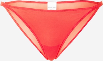 Calvin Klein Underwear String i rød: forside