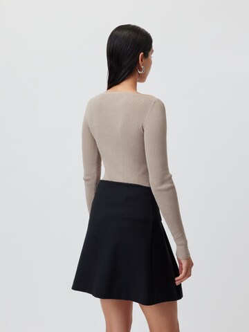 Pull-over 'Lucia' LeGer by Lena Gercke en beige