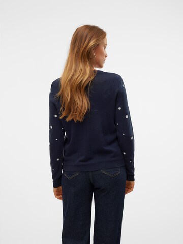 VERO MODA Trui 'VMSnowy' in Blauw