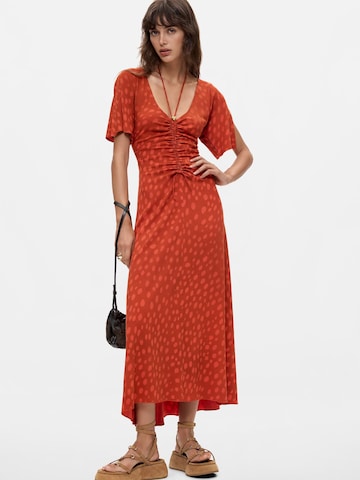 Desigual Jurk in Oranje: voorkant