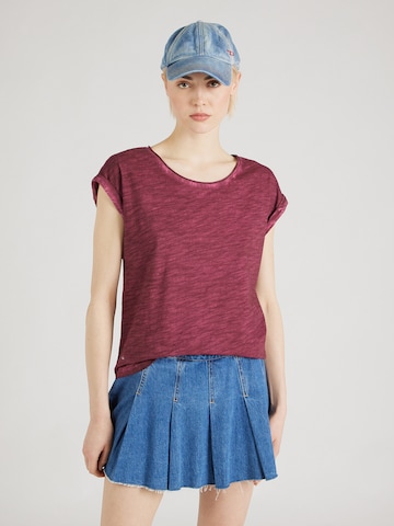 ABOUT YOU Shirt 'Winter ' in Rood: voorkant