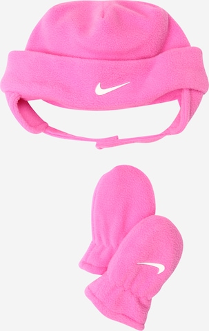 Bonnet 'Swoosh' Nike Sportswear en rose : devant