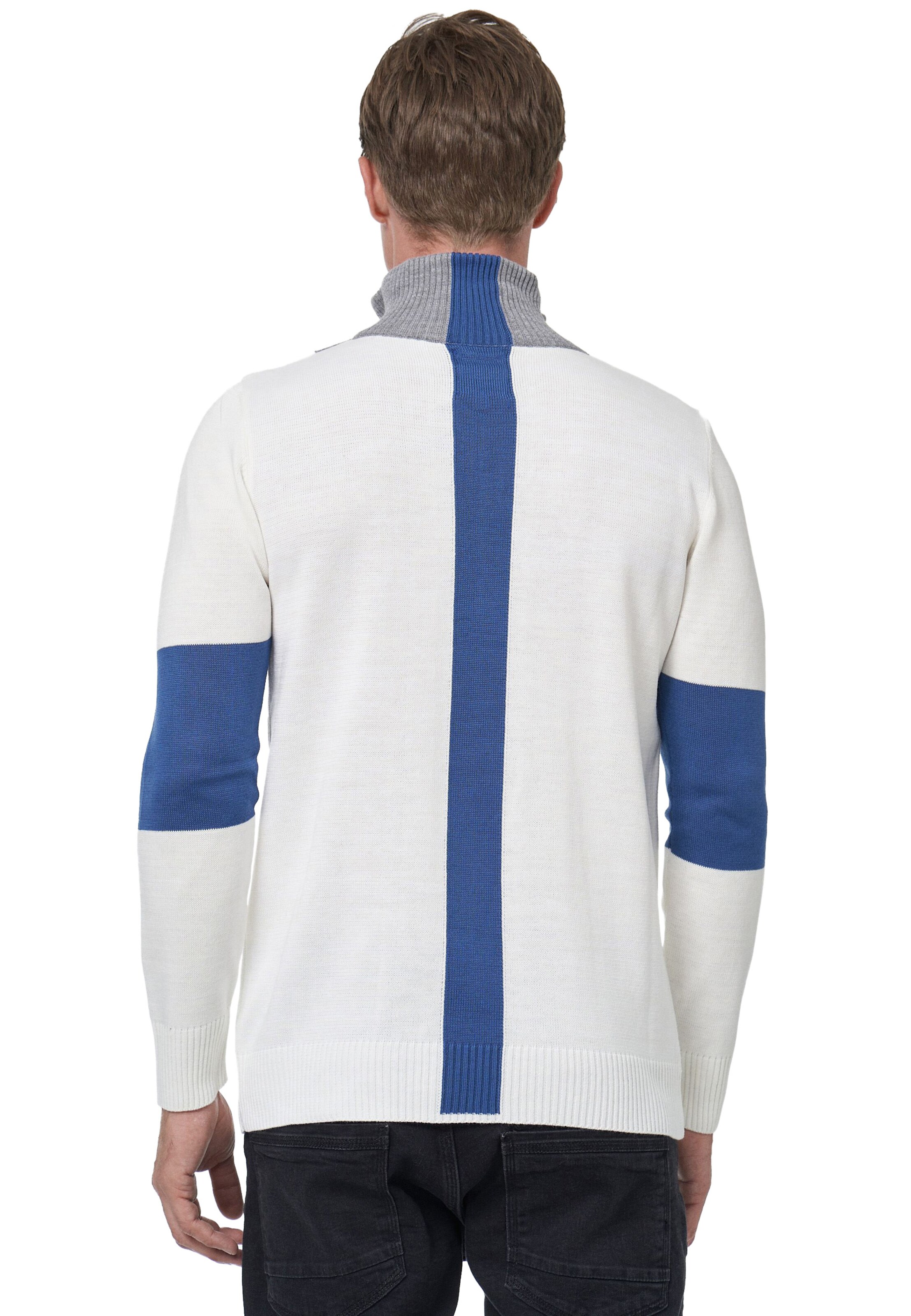 Rusty Neal Pullover in Grau