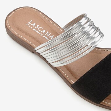 LASCANA Sandal i svart