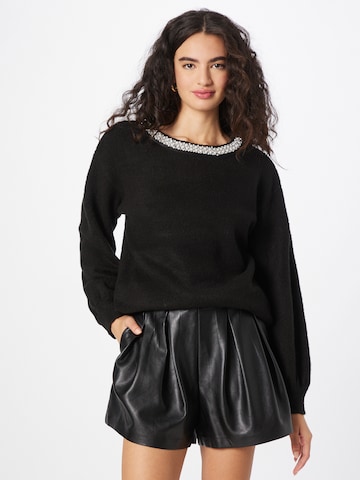 Dorothy Perkins Sweater in Black: front