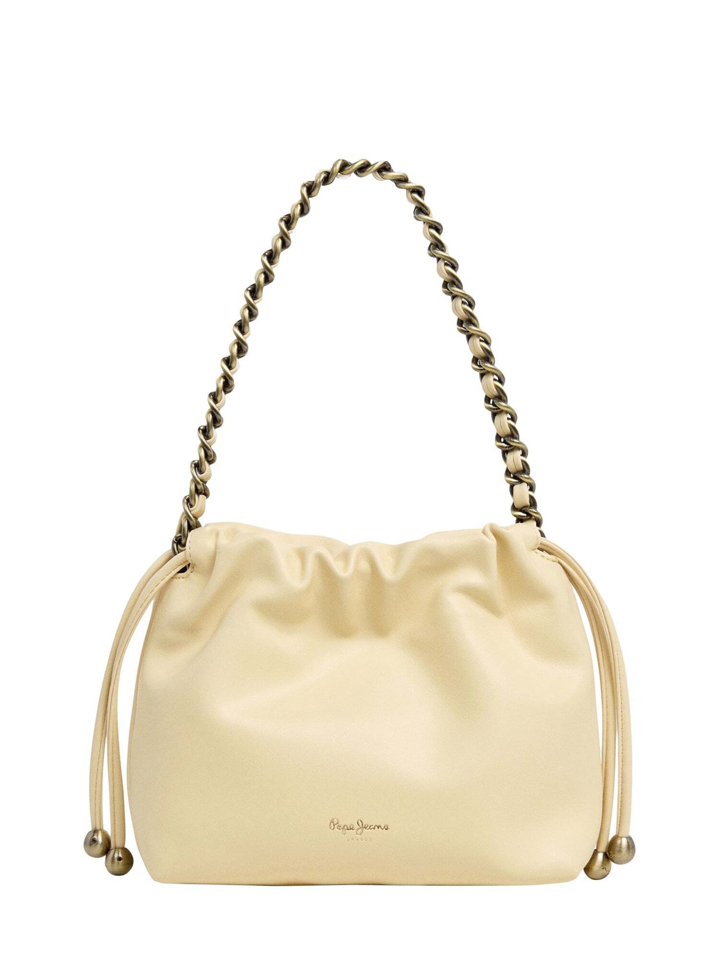 Sacs à main 'Georgia' Pepe Jeans en blanc : devant