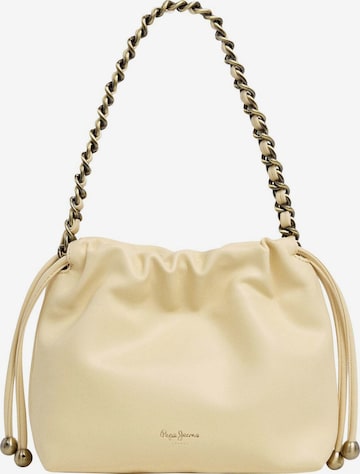 Sacs à main 'Georgia' Pepe Jeans en blanc : devant