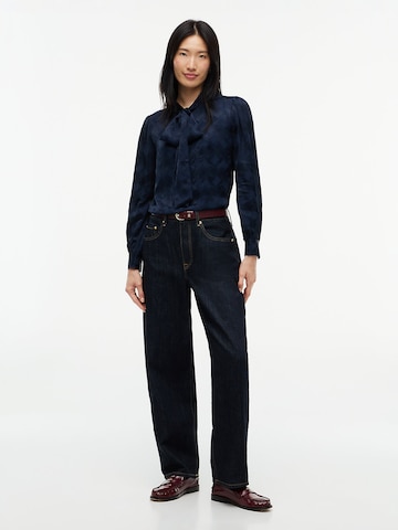 TOMMY HILFIGER Bluse in Blau