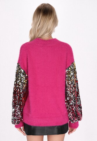 Pull-over IZIA en rose
