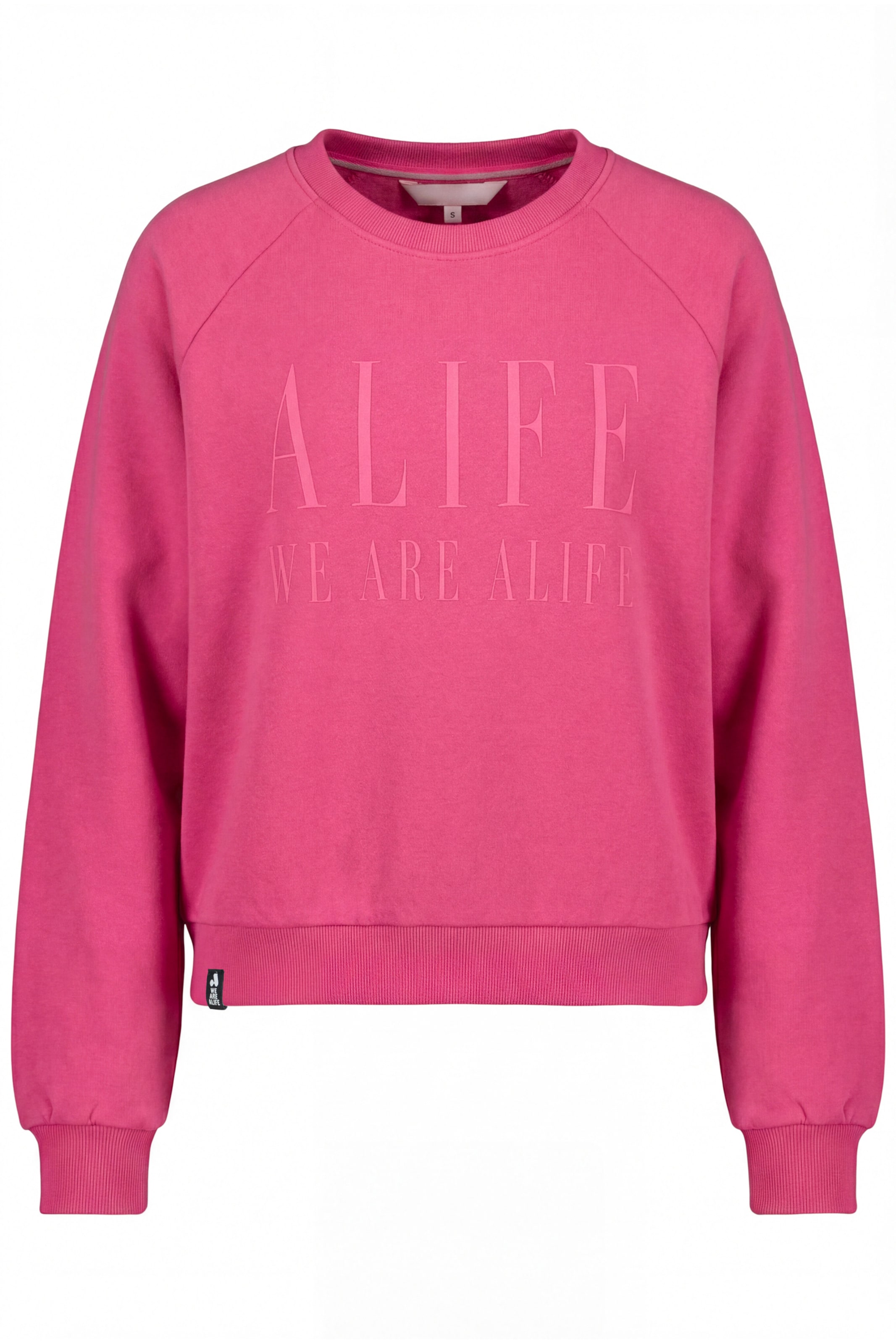 alife & kickin Sweatshirt 'ThyraAK P' in Pink: Vorderseite