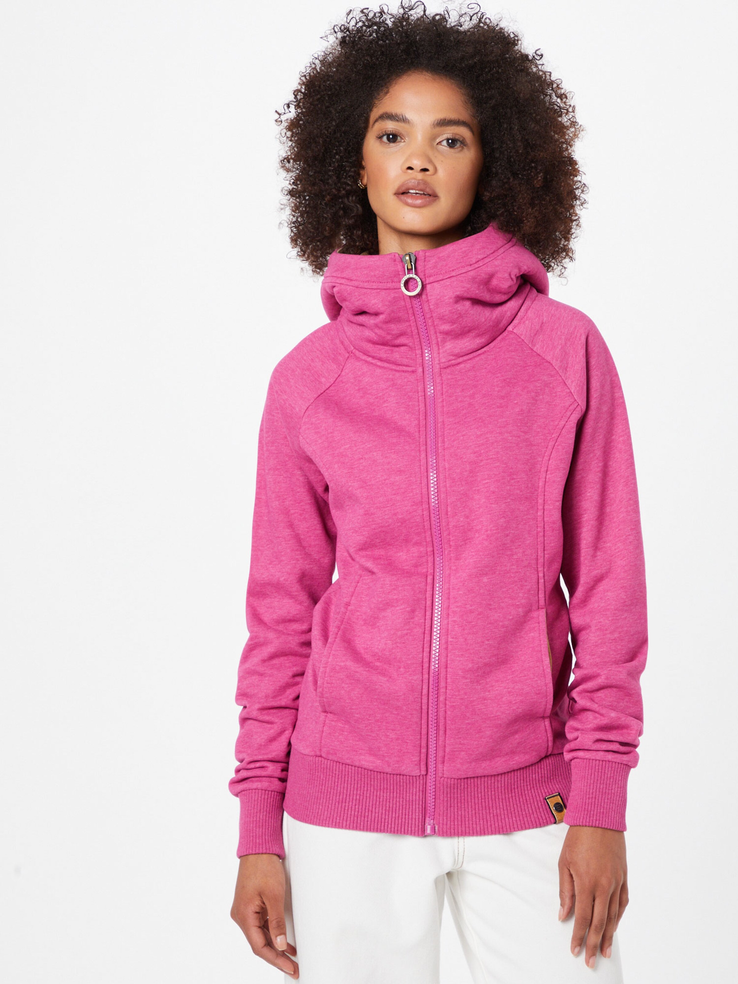 Frauen Sweat Fli Papigu Sweatjacken in Fuchsia - XP02055 Frauen Sweat Fli Papigu Sweatjacken in Fuchsia - XP02055