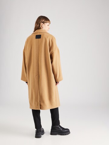 HUGO Between-Seasons Coat 'Mauroko' in Brown