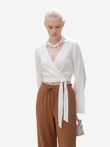 My fashion - Regular Calças em castanho
