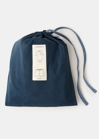 MANGO MAN Short Pajamas in Blue