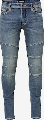 KOROSHI Skinny Jeans in Blue: front