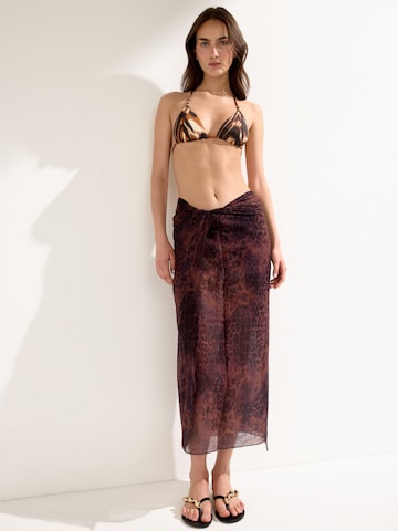 CALZEDONIA Strandtuch in Braun