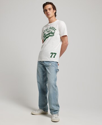 T-Shirt Superdry en blanc