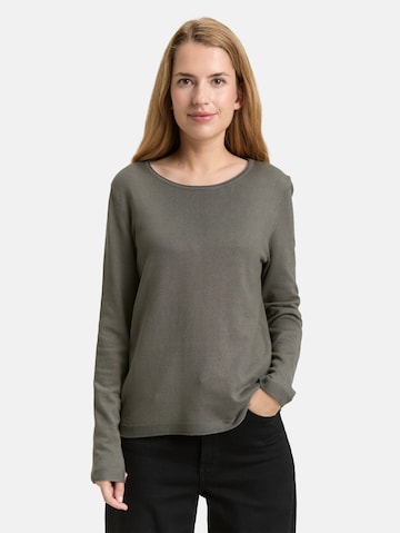 TOM TAILOR Pullover in Grün: Vorderseite