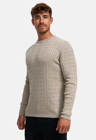 Kronstadt Trui 'Cable' in Beige