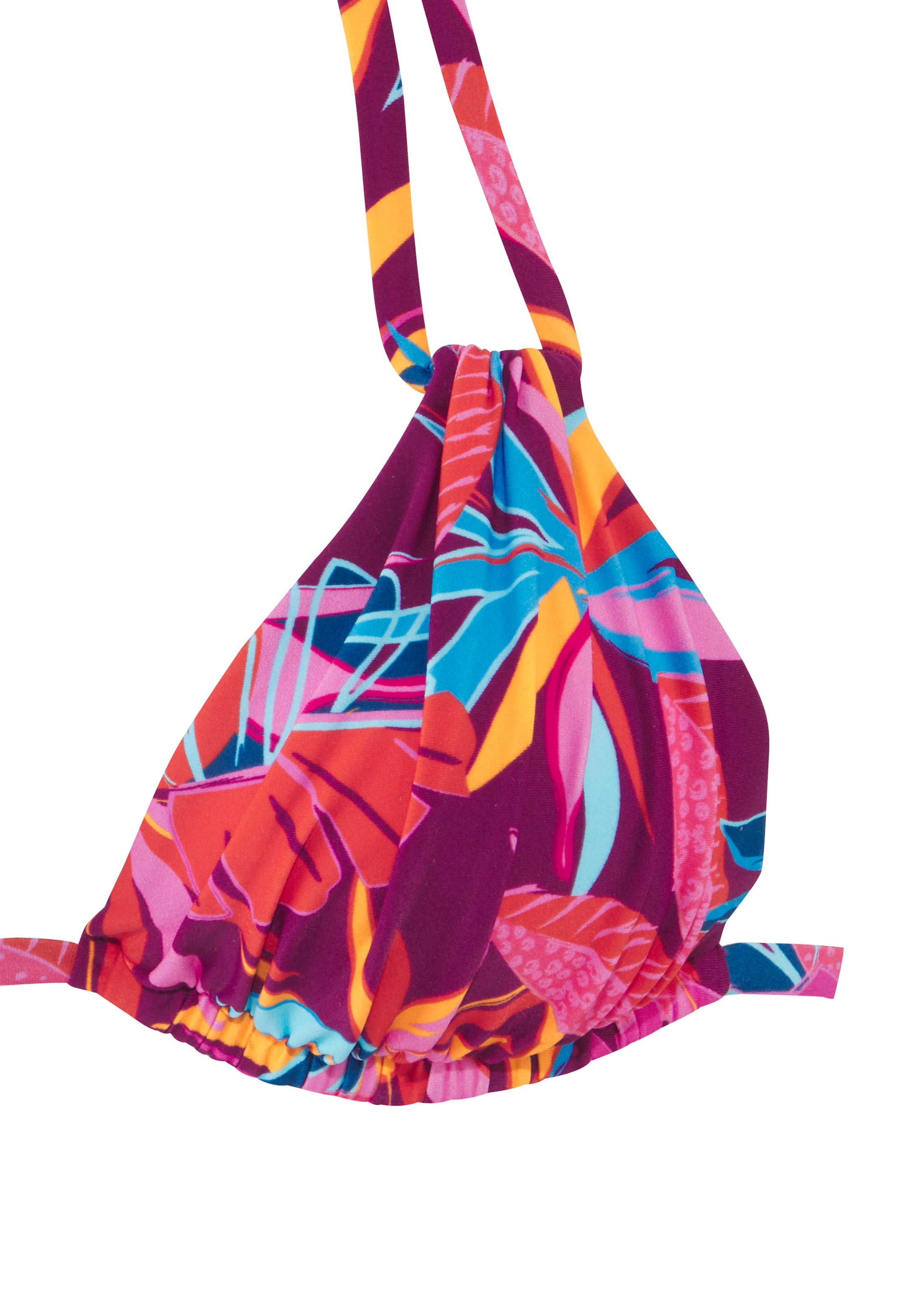 BUFFALO Triangle Bikini top in Purple