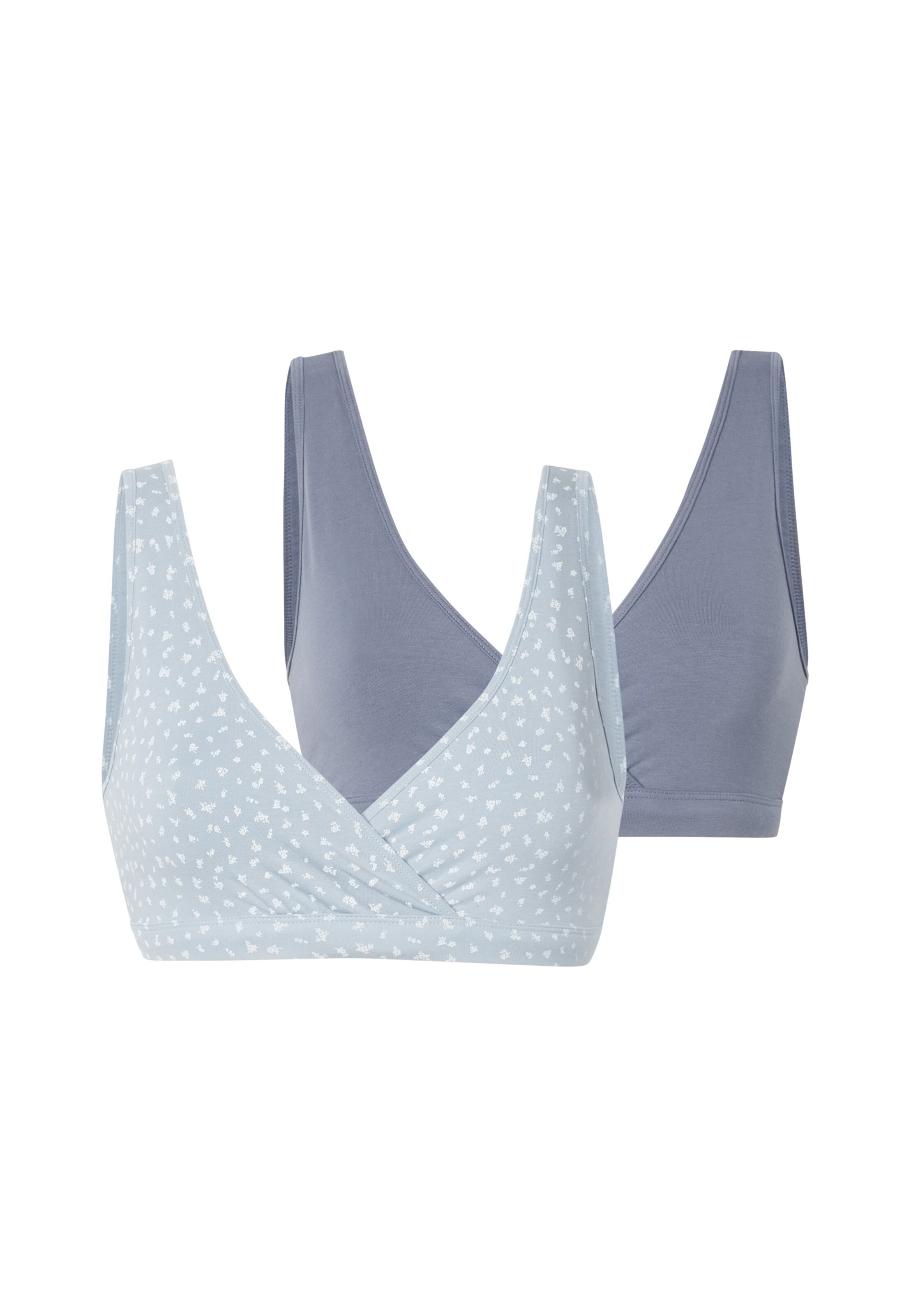 Lindex Maternity Bustier Still-BH in Blau: Vorderseite