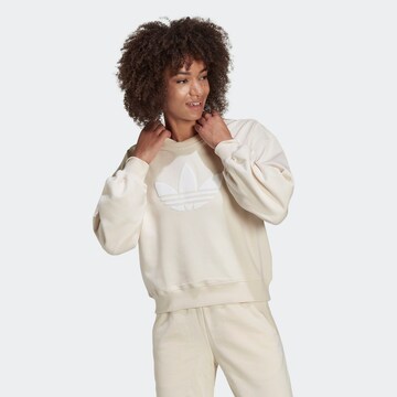 ADIDAS ORIGINALS Sweatshirt 'Crew' in Beige: Vorderseite