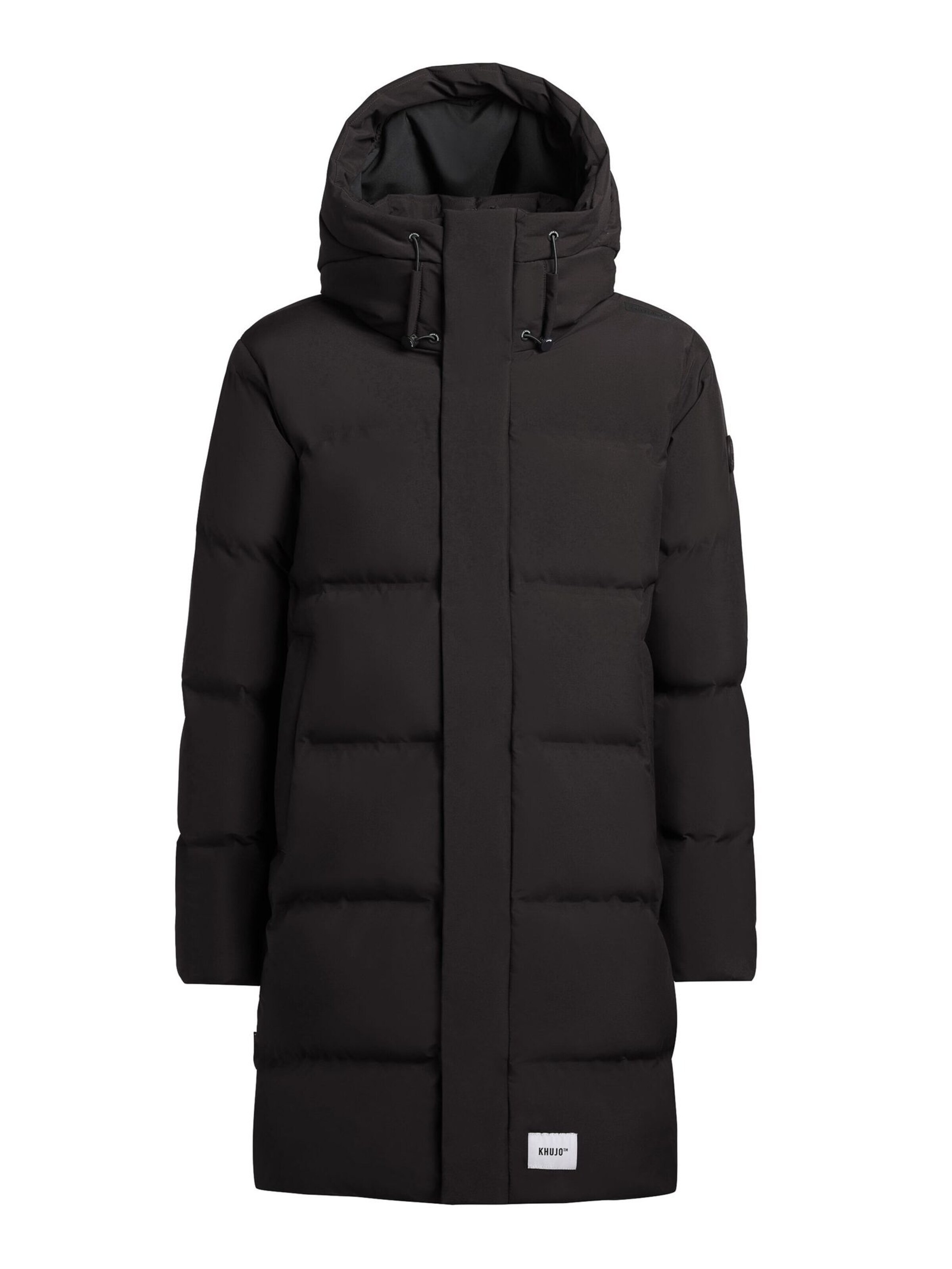 khujo Winter Jacket in Black: front