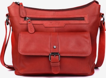 Benthill Shoulder Bag in Red: front