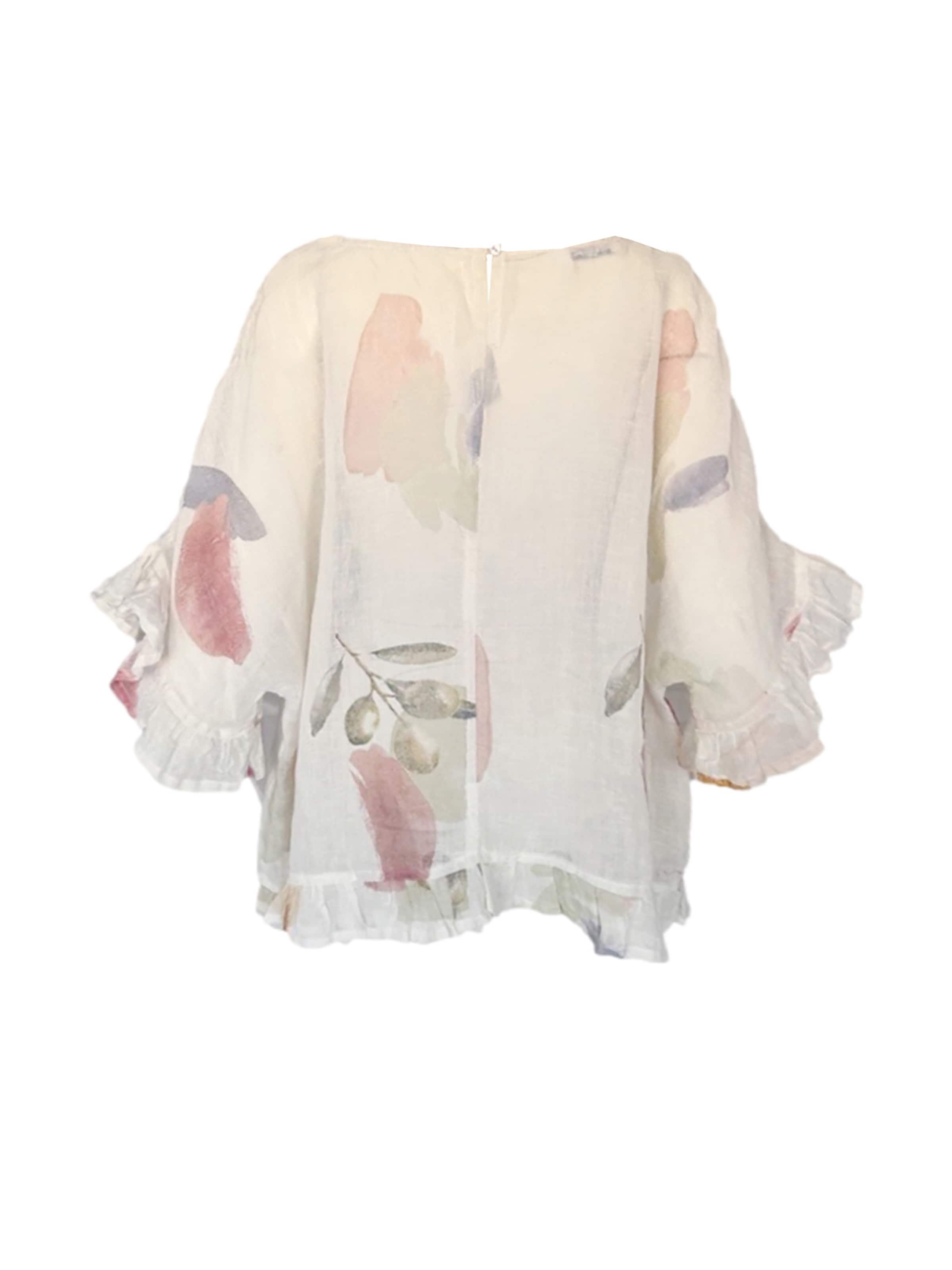 Haris Cotton Blouse in Beige
