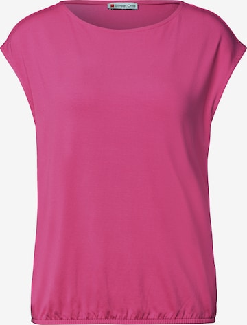 STREET ONE Shirt in Pink: Vorderseite