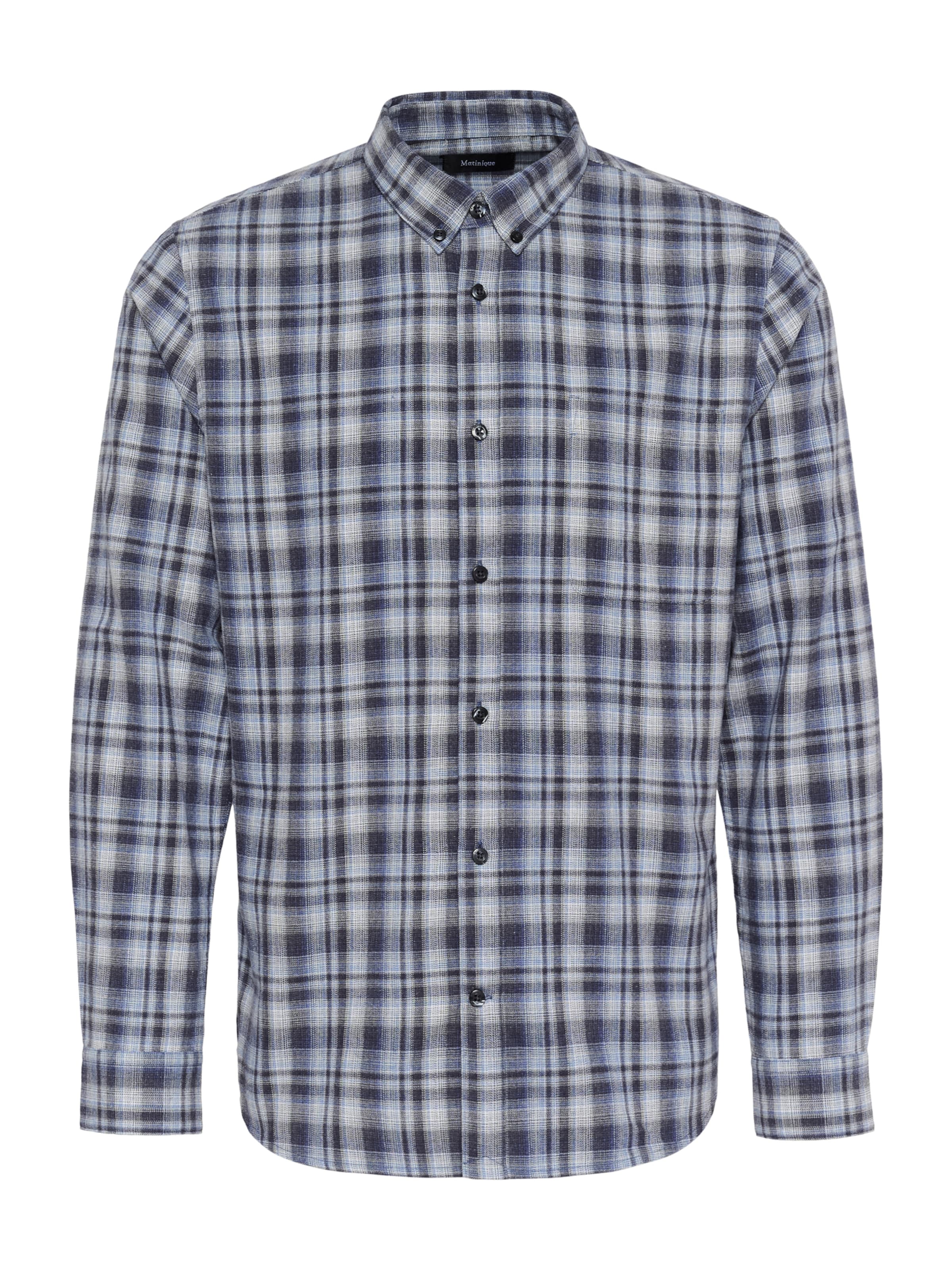 Matinique Regular Fit Hemd 'MAtrostol BD' in Blau: Vorderseite