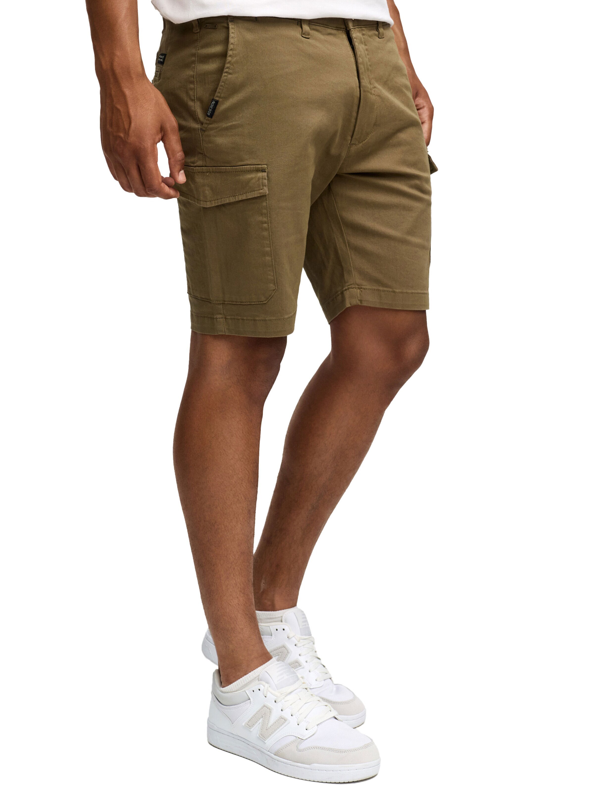 INDICODE Regular Cargo Pants 'Indicode Laulax' in Brown