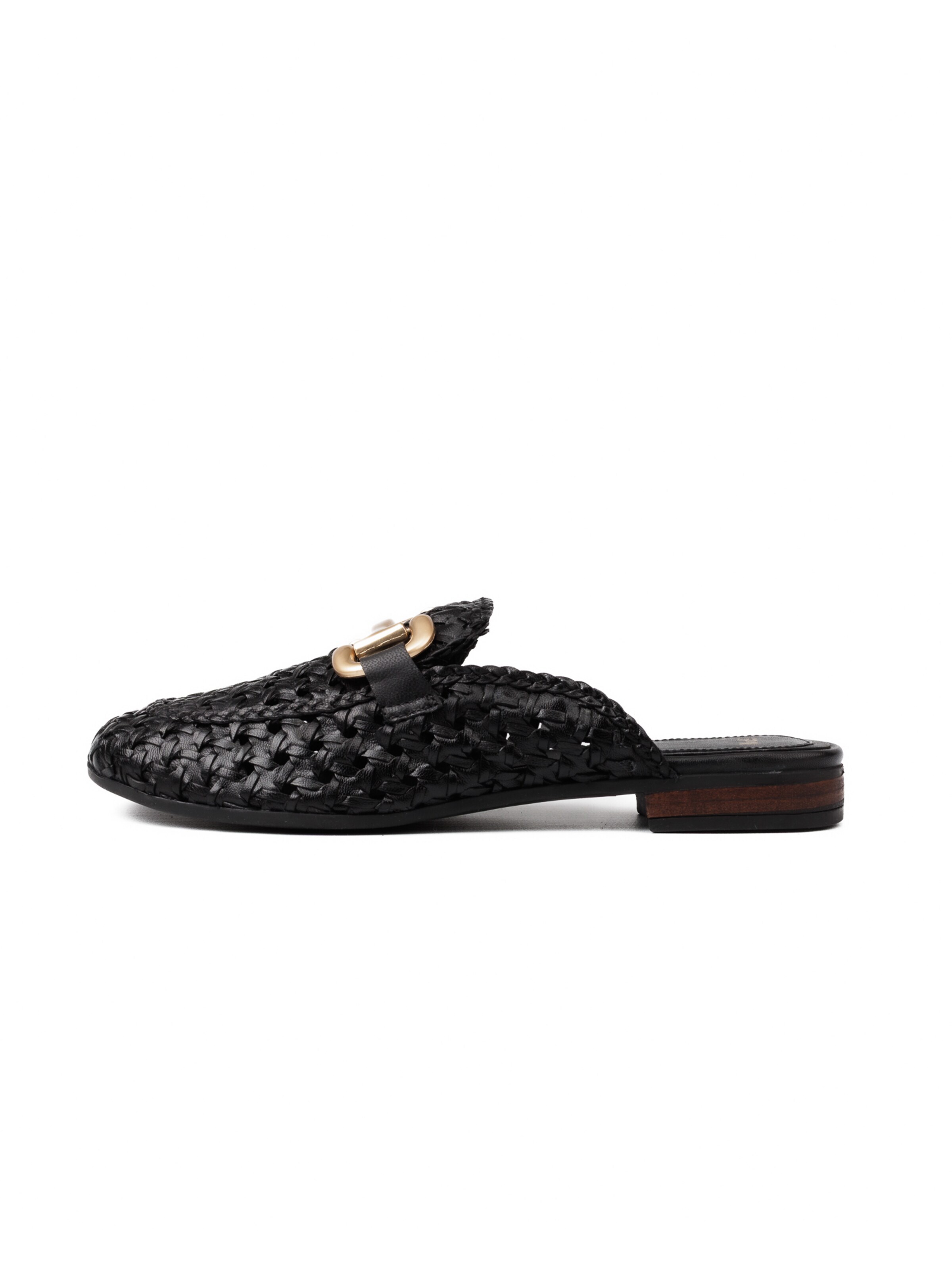 5PM Slipper 'SALERNO' in Black
