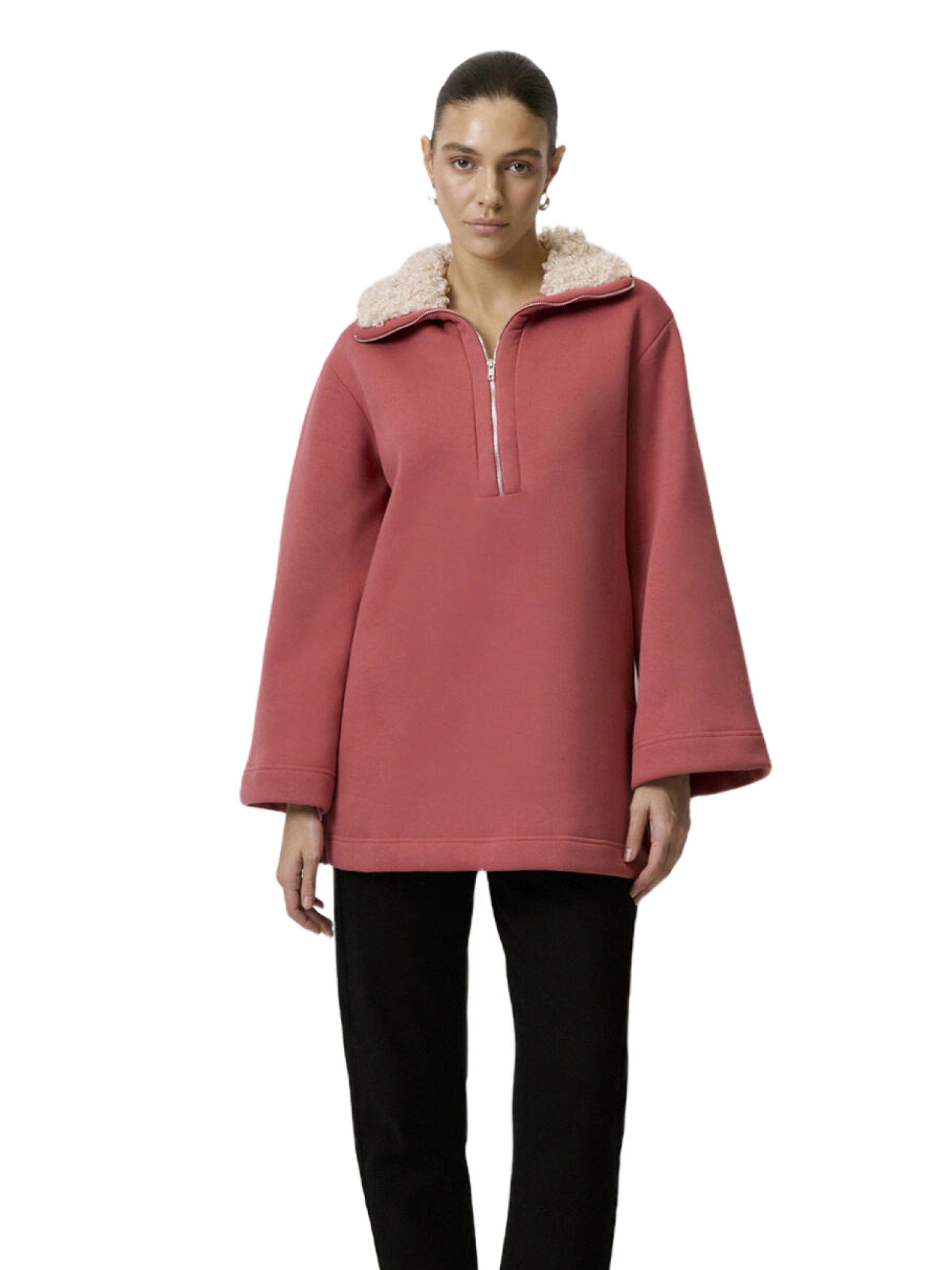 Touche Prive Sweatshirt in Pink: Vorderseite