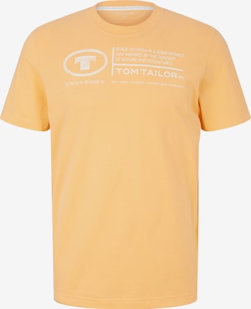 TOM TAILOR T-Shirt in Orange: predná strana