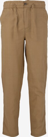 Cruz Regular Broek 'Reagan' in Bruin: voorkant