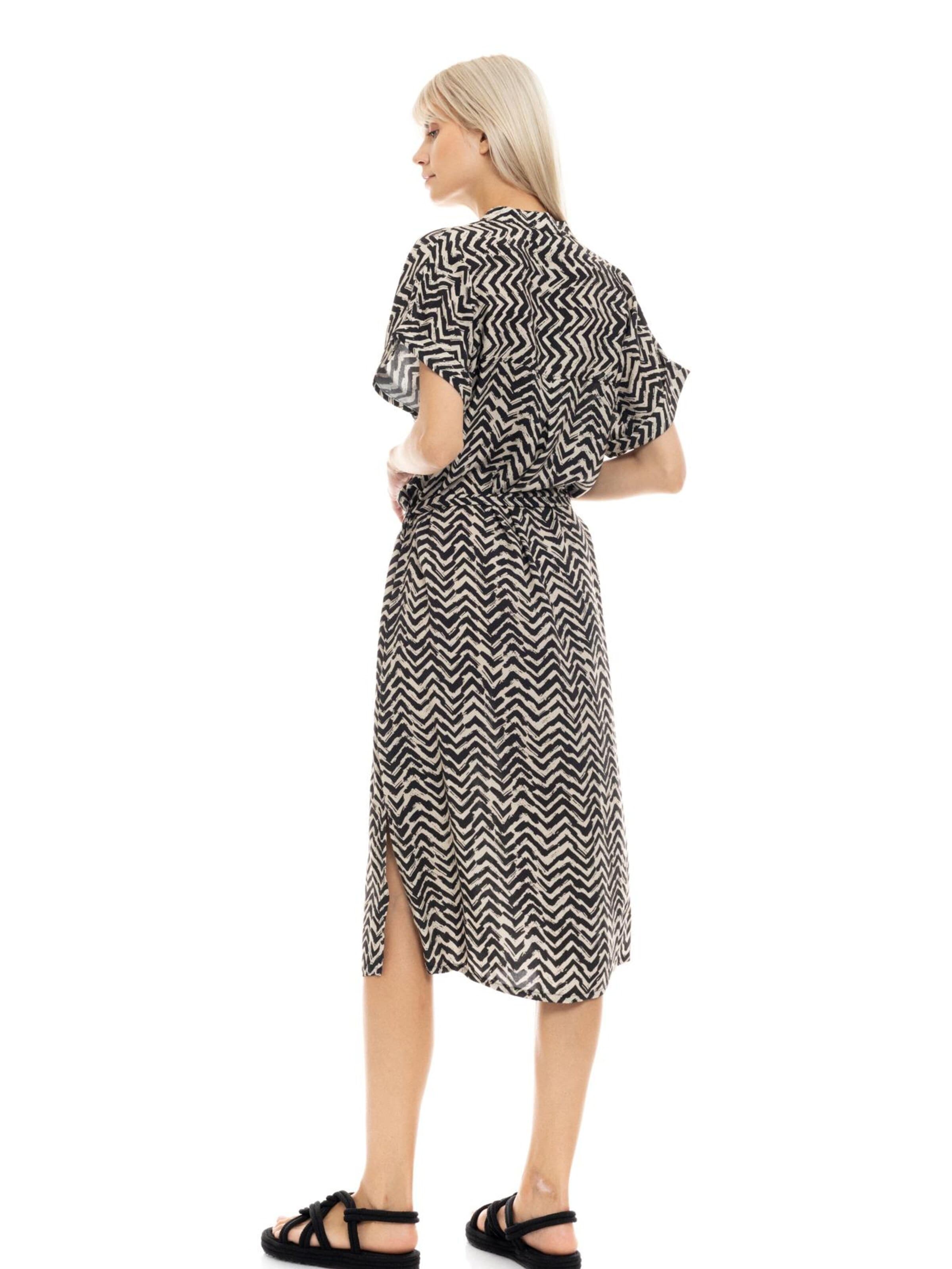 Pink Label Summer dress 'BEACHWEAR HAVANA' in Black