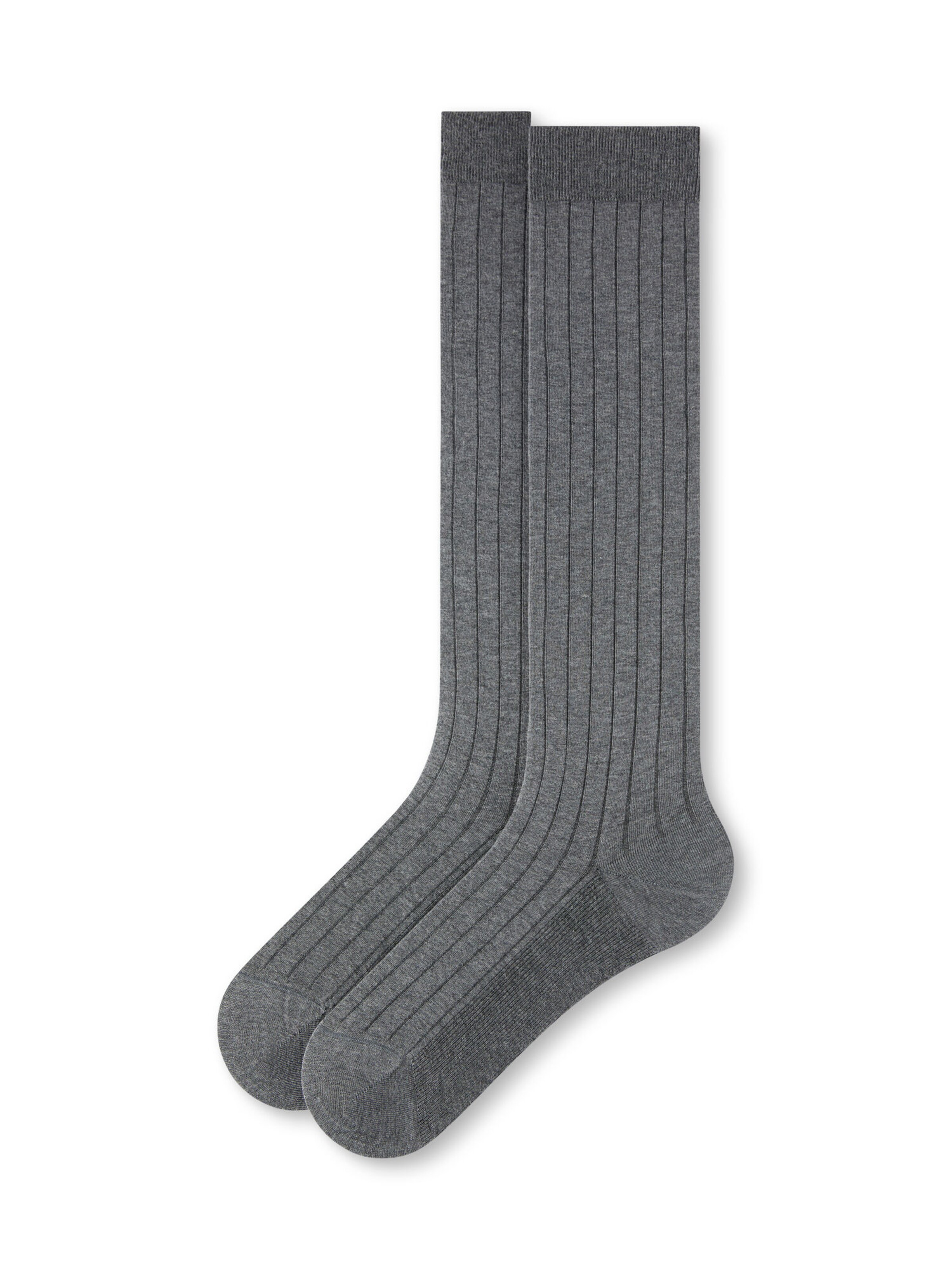 CALZEDONIA Kniestrümpfe in Grau: Vorderseite