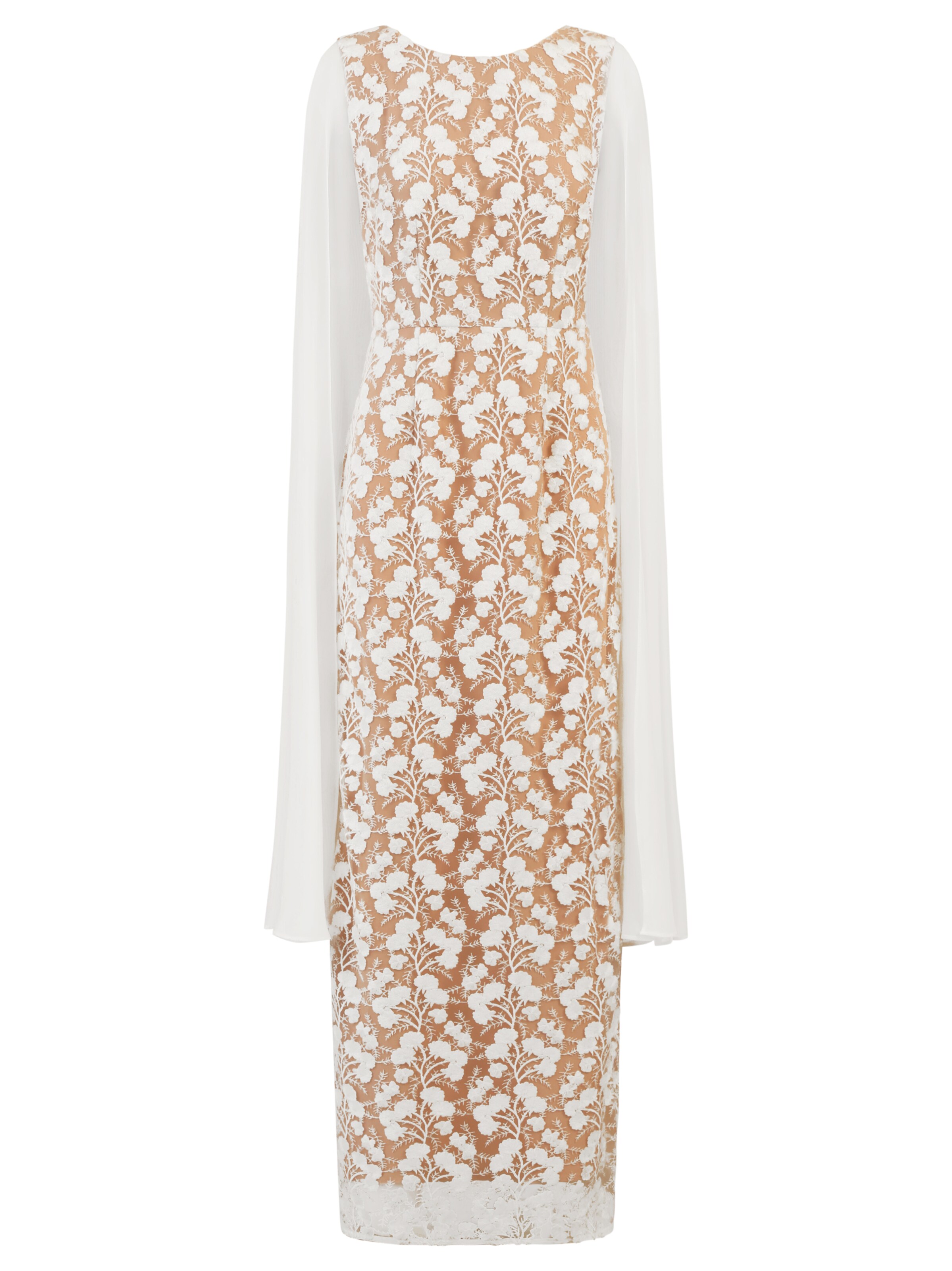 Kraimod Abendkleid in Weiß: Vorderseite