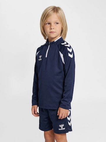 Hummel Sportief sweatshirt 'Core 2.0' in Blauw: voorkant