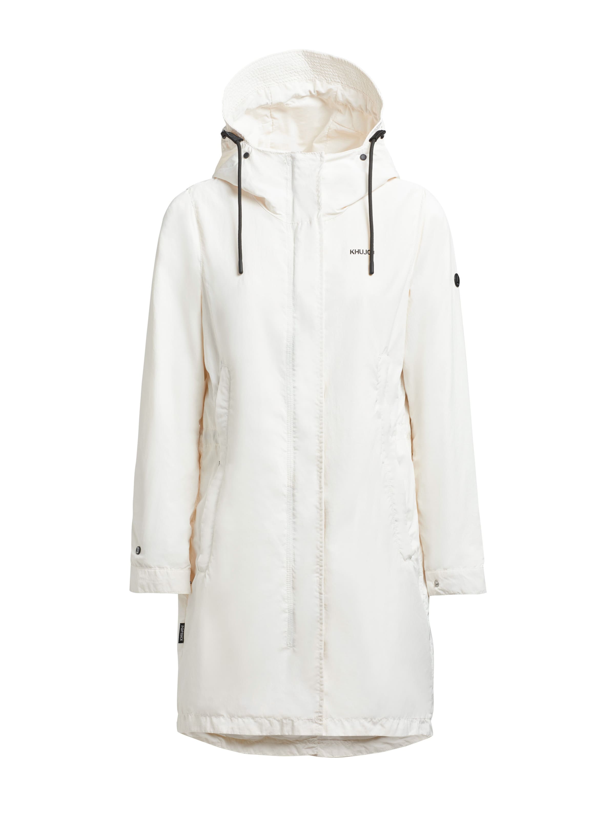 khujo Tussenparka 'Adda3' in Wit: voorkant