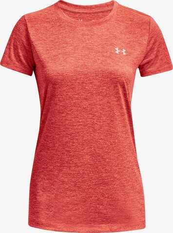 T-shirt fonctionnel 'Tech Twist' UNDER ARMOUR en rouge : devant