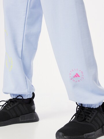 ADIDAS BY STELLA MCCARTNEY Tapered Workout Pants in Blue