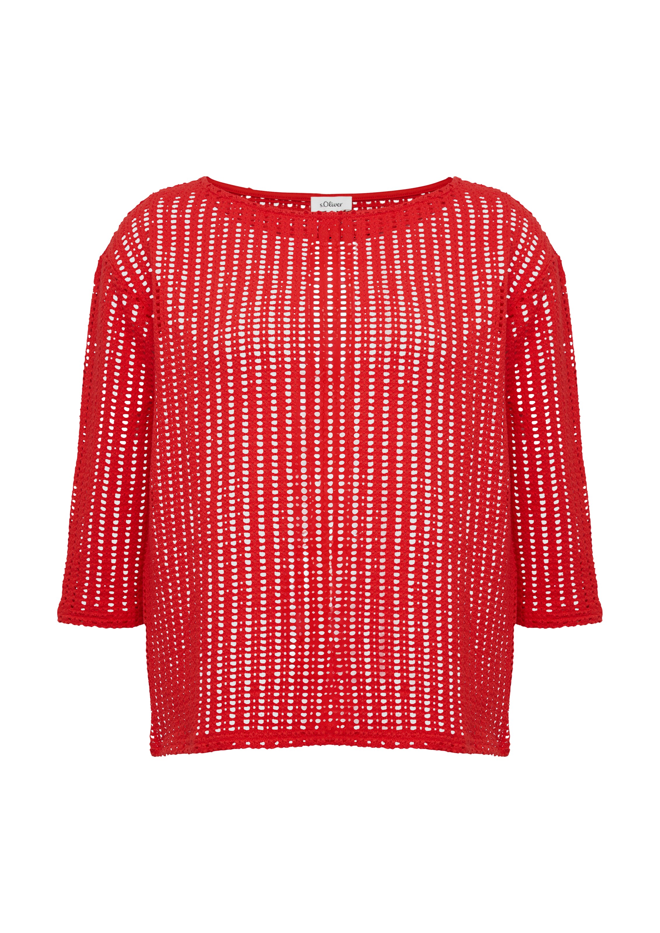 s.Oliver Pullover in Rot: Vorderseite