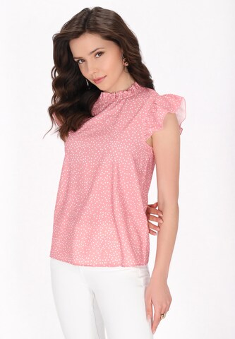 faina - Blusa en rosa: frente