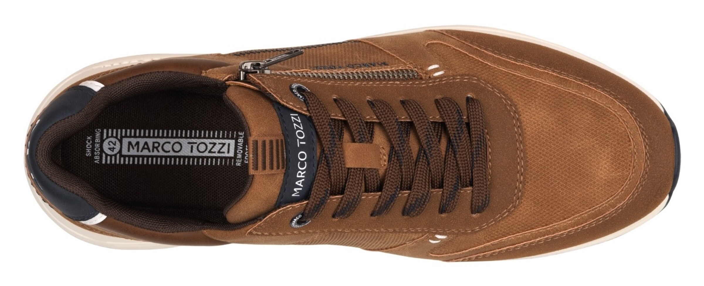 MARCO TOZZI Sneaker in Braun