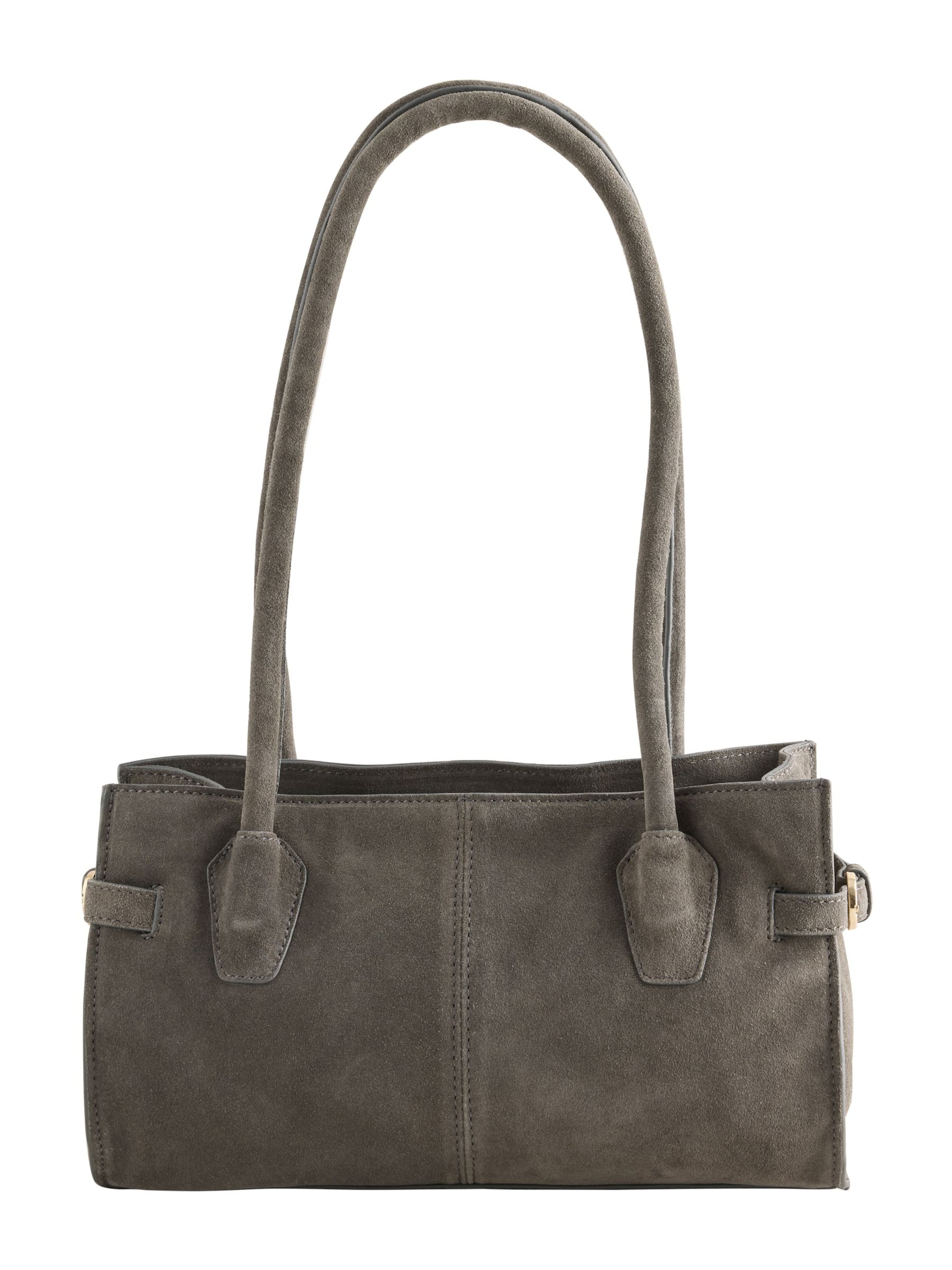 Next - Bolso de hombro en gris: frente